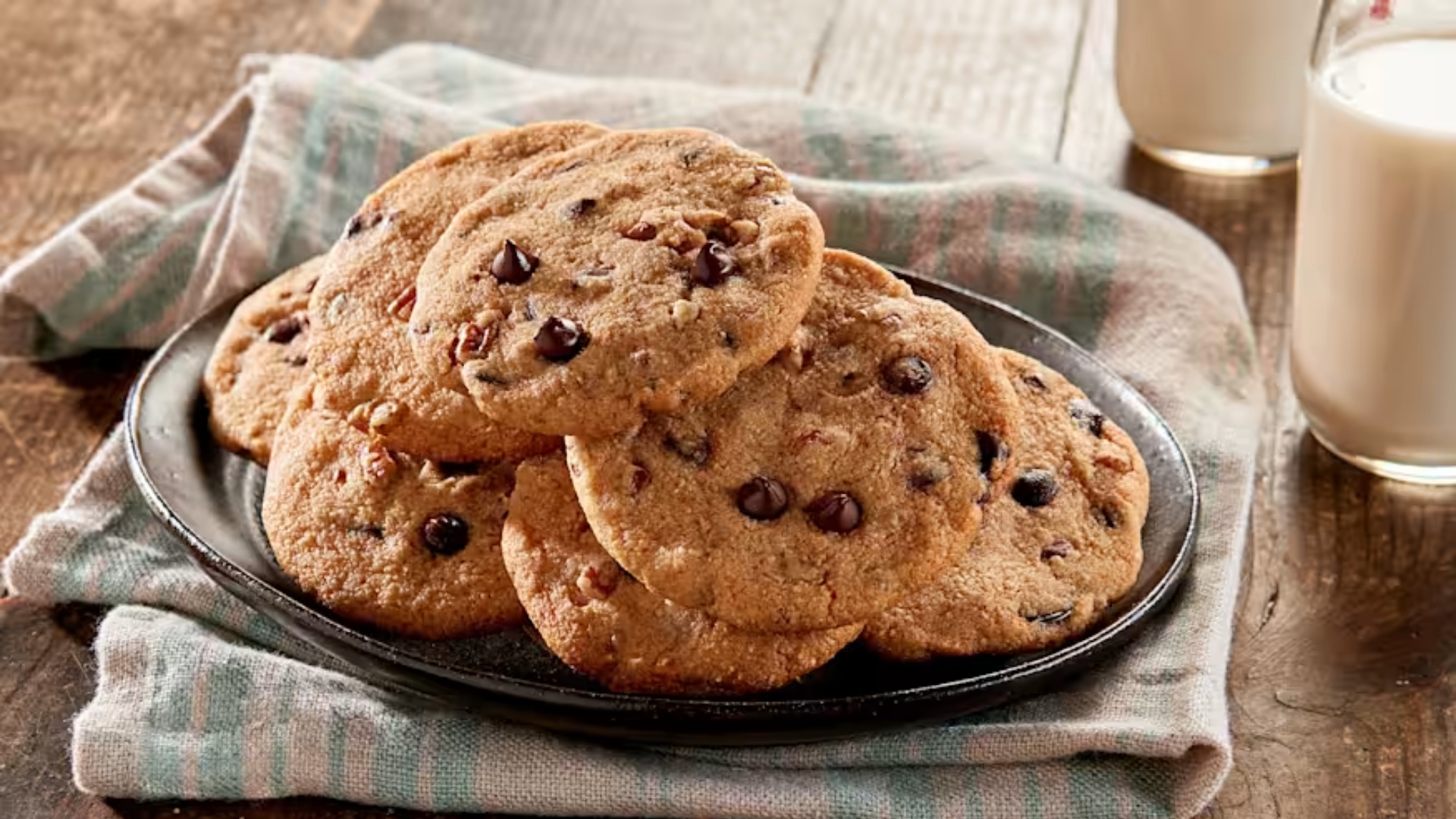 Cookies com Pepitas de Chocolate