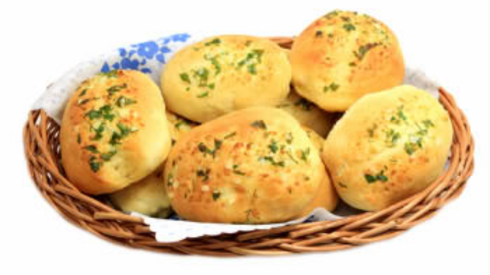 Mini Pães de Alho e Ervas