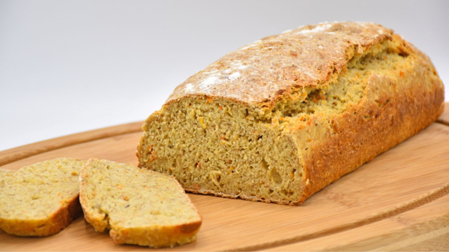 Pão de Cenoura com Aveia